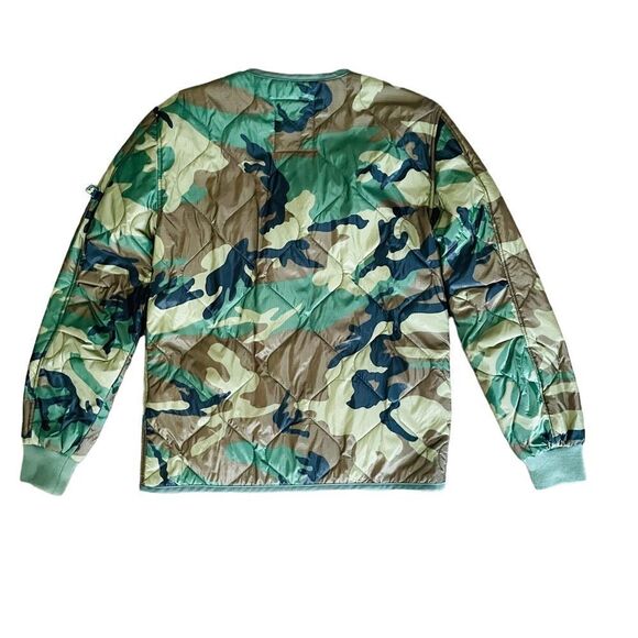 Alpha Industries Light Puffer Jacket Camo Size Extra Small - Picture 4 of 5